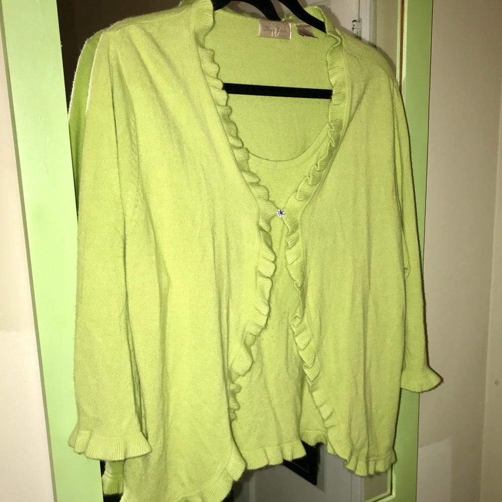 Studio Works Tank Top and Cover Up Set